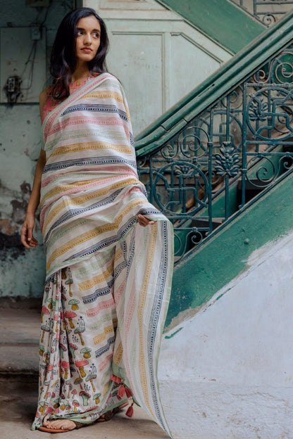 Cotton sarees