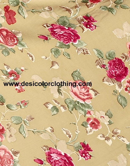 Printed Unstitched Salwar Suit Material