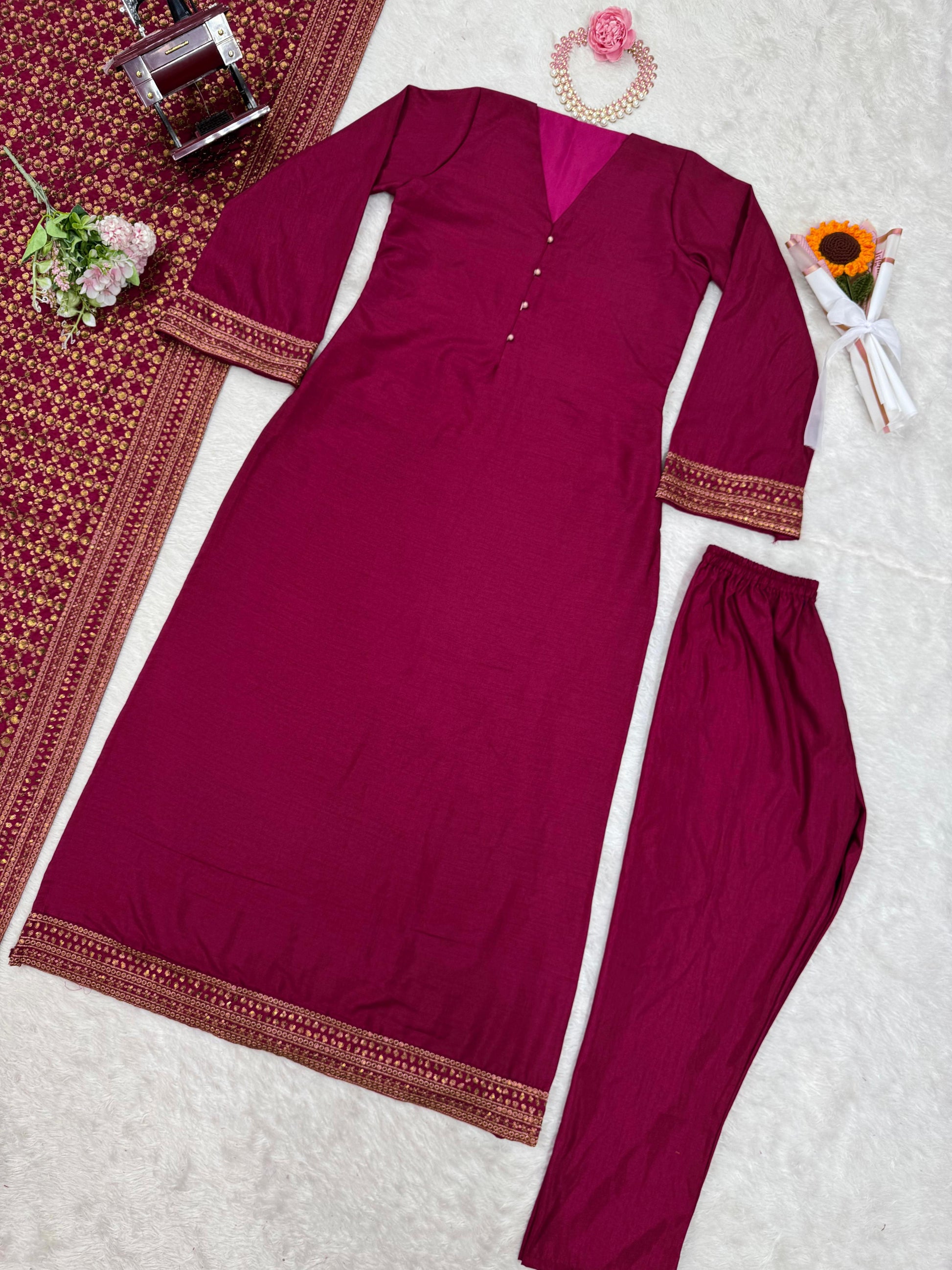Product Image - Exquisite Designer Saree in Monsoon Silk - Perfect for Festive Wear