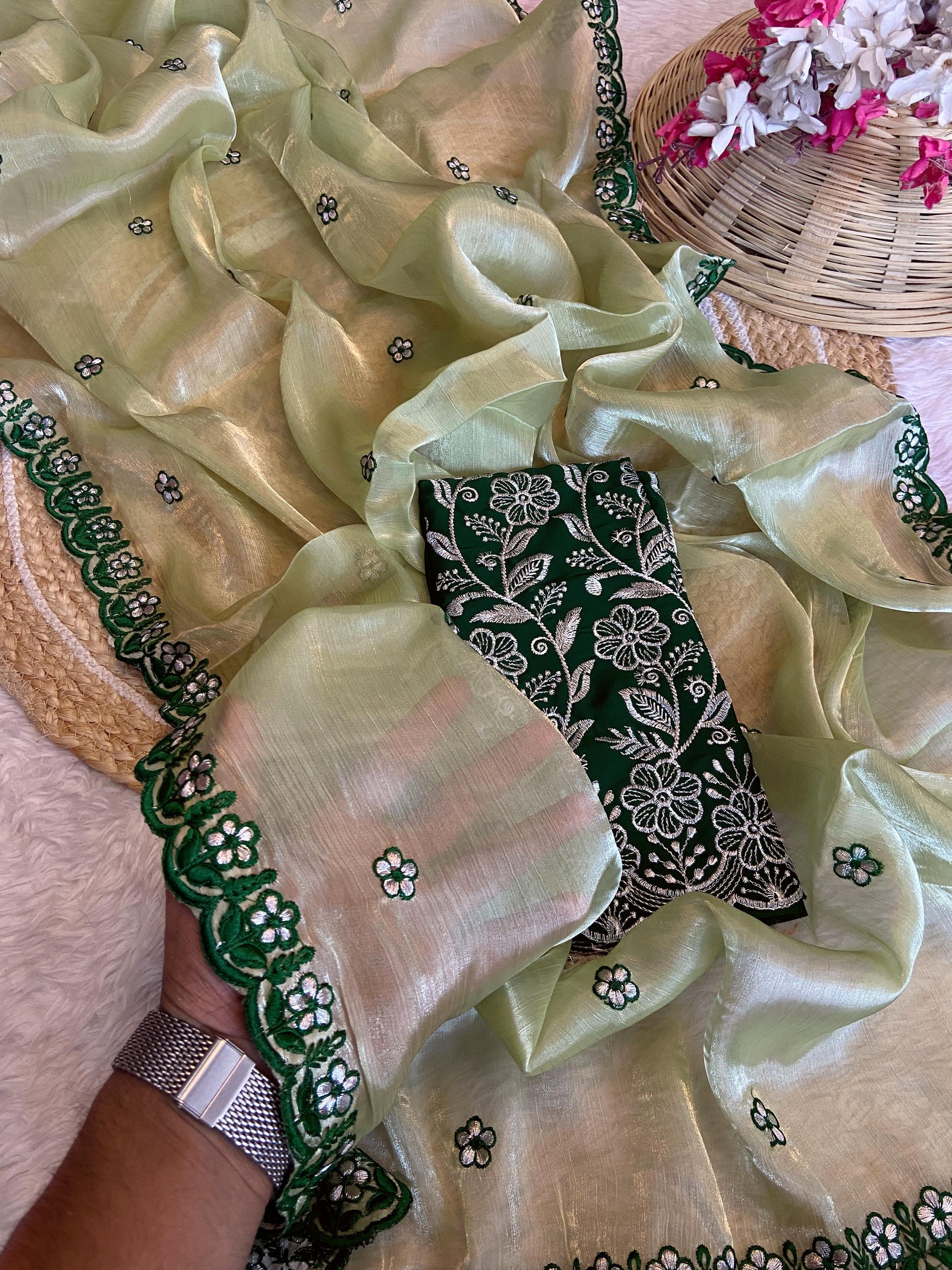 Product Image - Designer Georgette Ethnic Saree