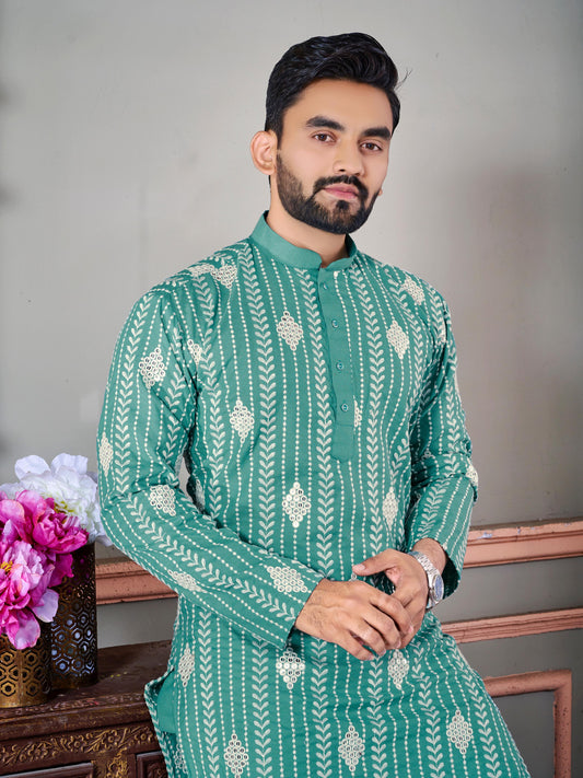 Product Image - Ethnic Men's Kurta - Classic Choice for Every Occasion