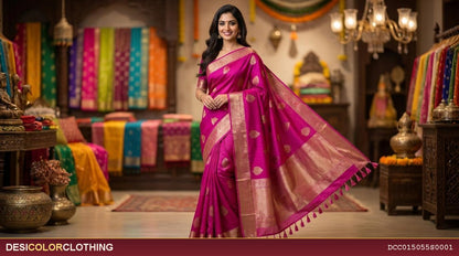 Product Image - Banaras gerogette fancy Sarees - 2