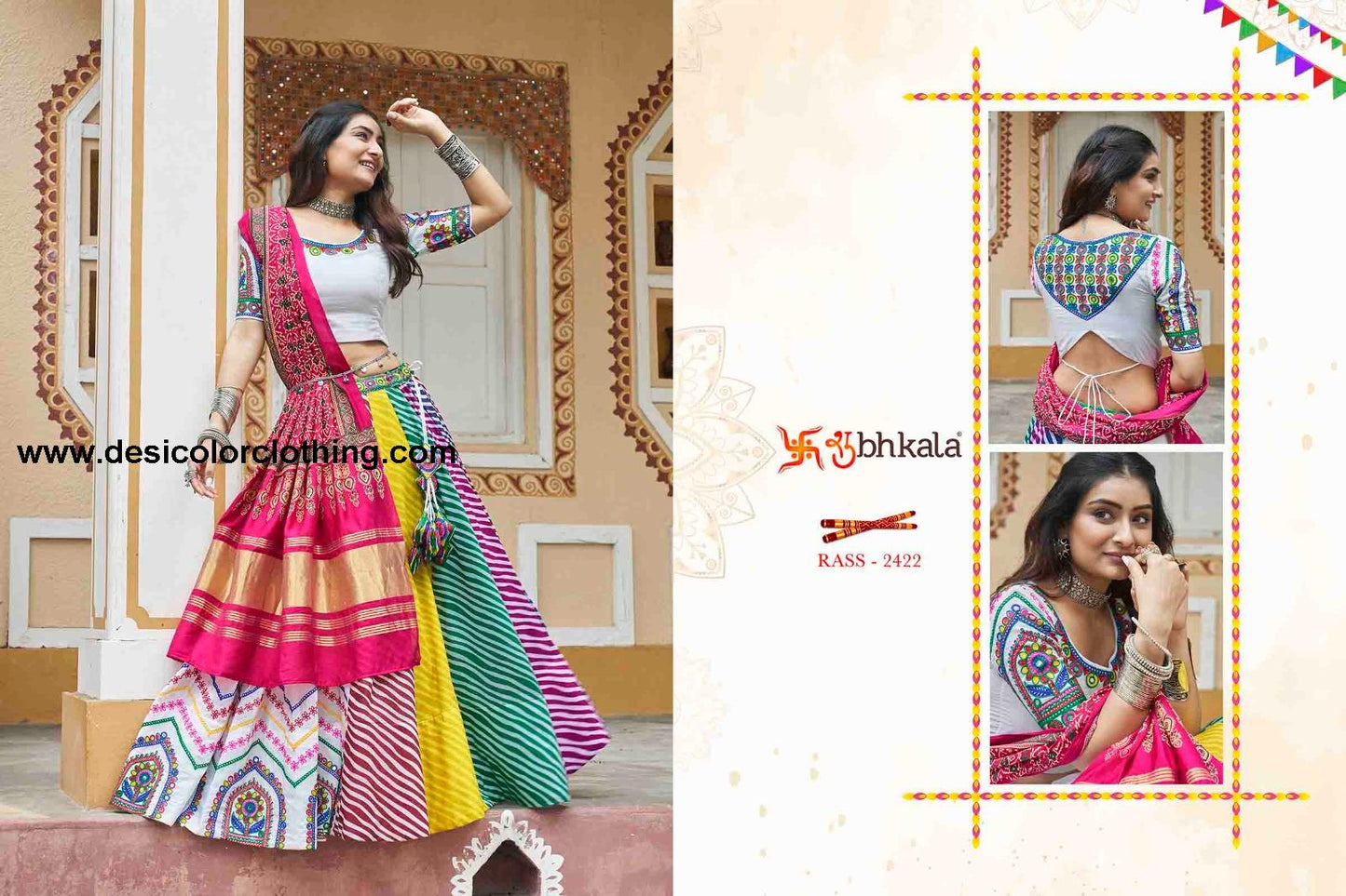 ShubhKala - New Navratri 2024 Festival Wear Chaniya Choli Collection