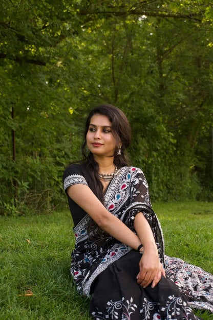 Product Image - Premium Black Queen Designer Saree