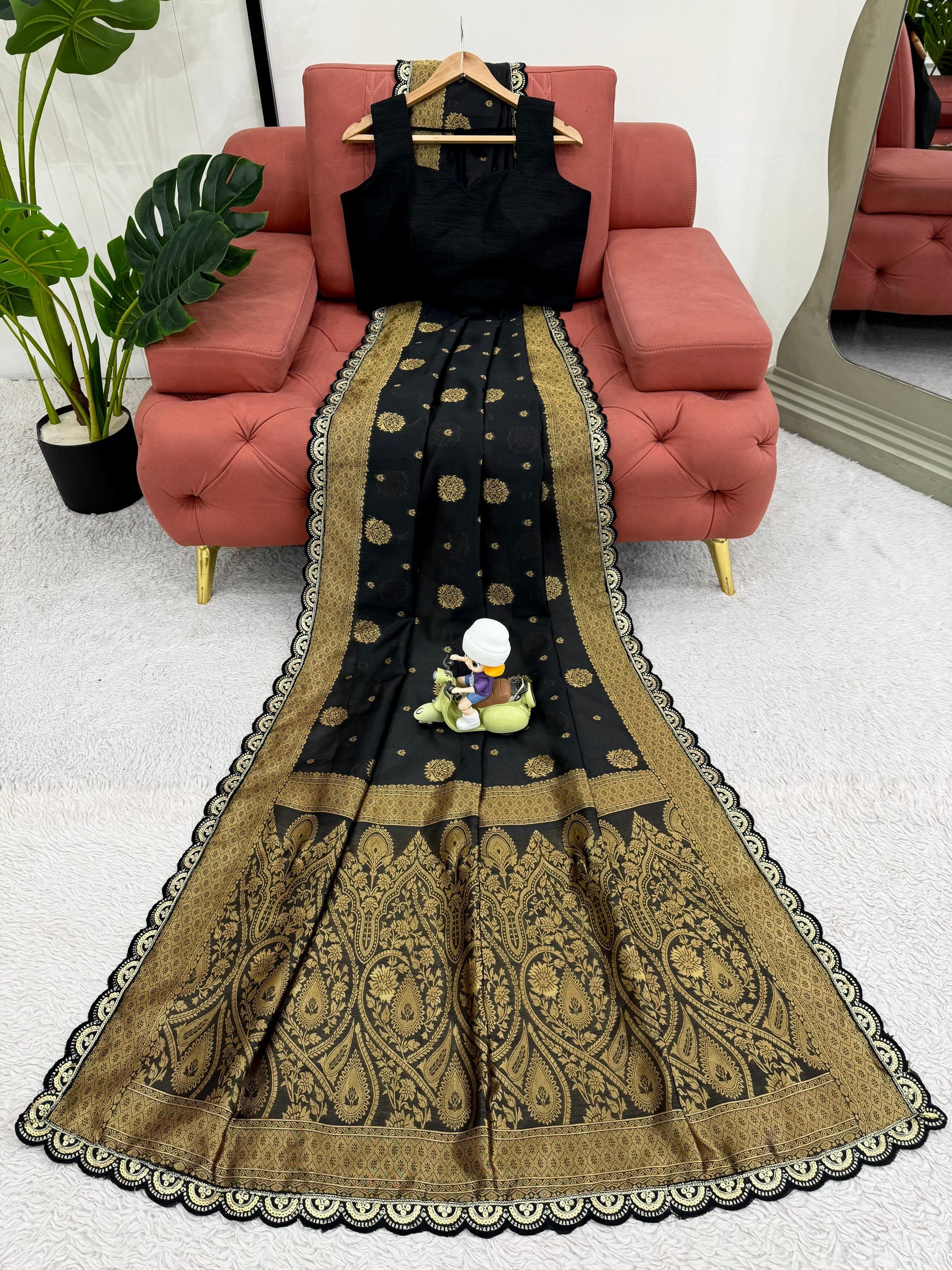 Product Image - Exquisite Designer Saree in Elegant Kota Silk
