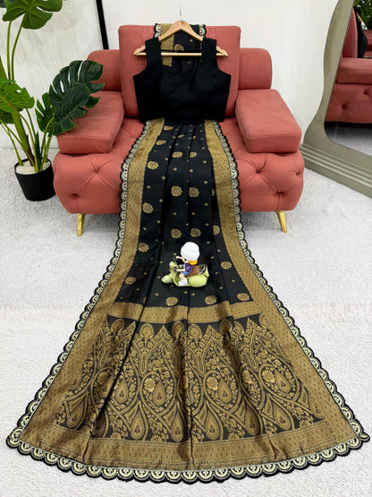 Product Image - Exquisite Designer Saree in Elegant Kota Silk
