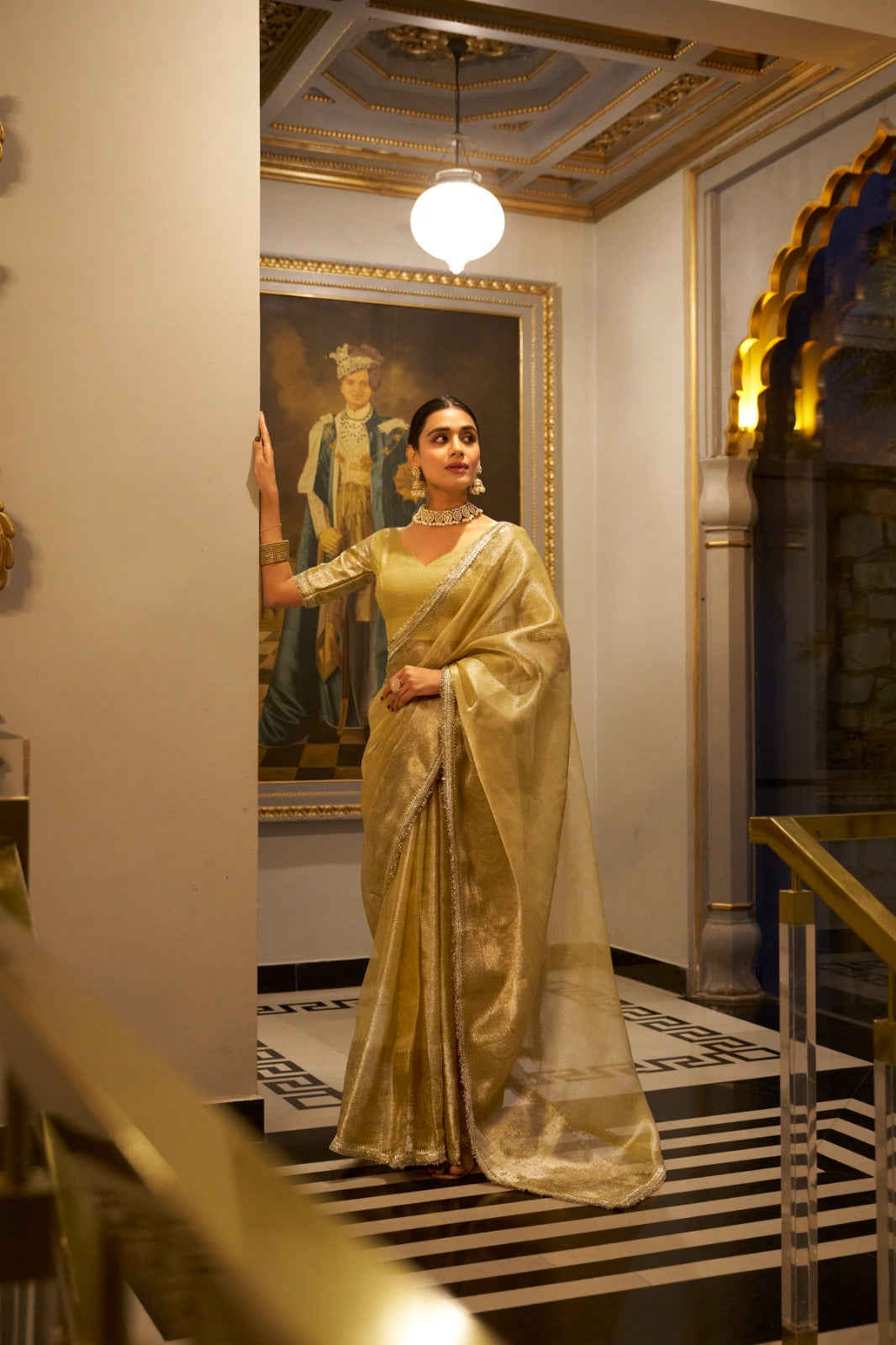 Product Image - RANI SA Shimmering Zari Designer Saree Collection