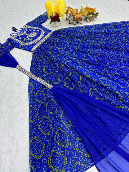 Product Image - FASAANA Designer Saree | Georgette Fabric Ethnic Wear | Wedding Saree & Festive Wear