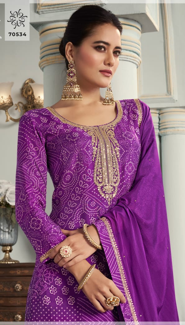 Product Image - Elegantly Designed Georgette Saree for Festive Occasions