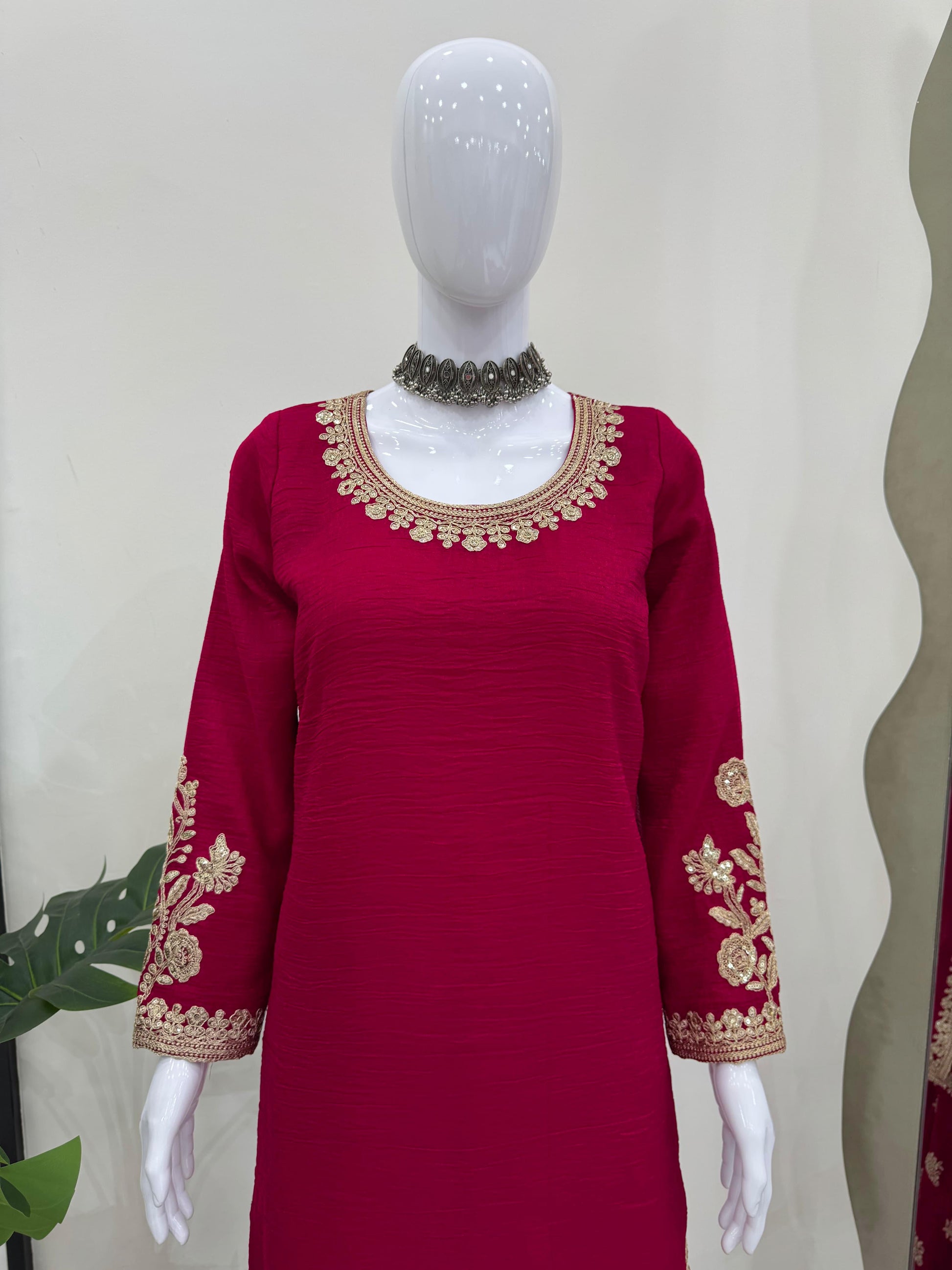 Product Image -   Designer Sharara Suit
