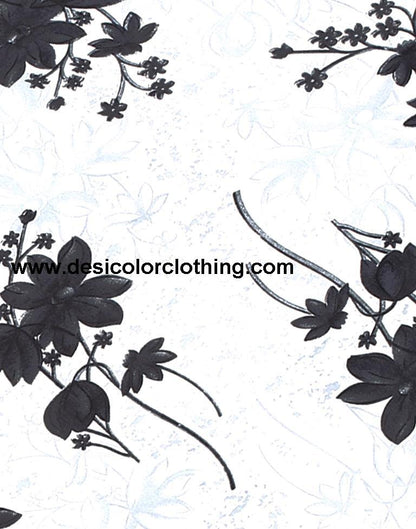 Printed Unstitched Salwar Suit Material