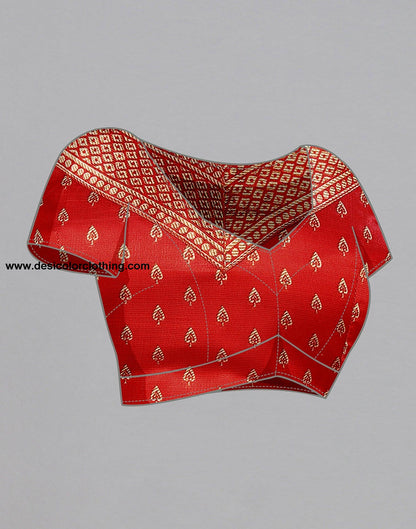White Silk Printed Saree