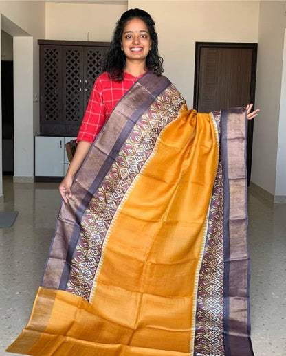 Product Image - Bhagalpuri Tussar Designer Saree - Ethnic Wedding & Festive Wear