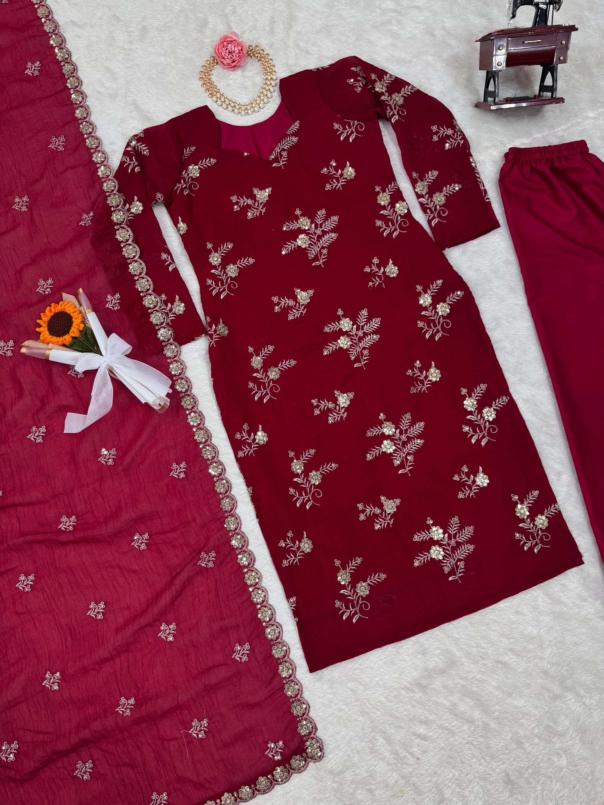 Product Image - Designer <em>Ek Level UP</em> Festive Wear Set