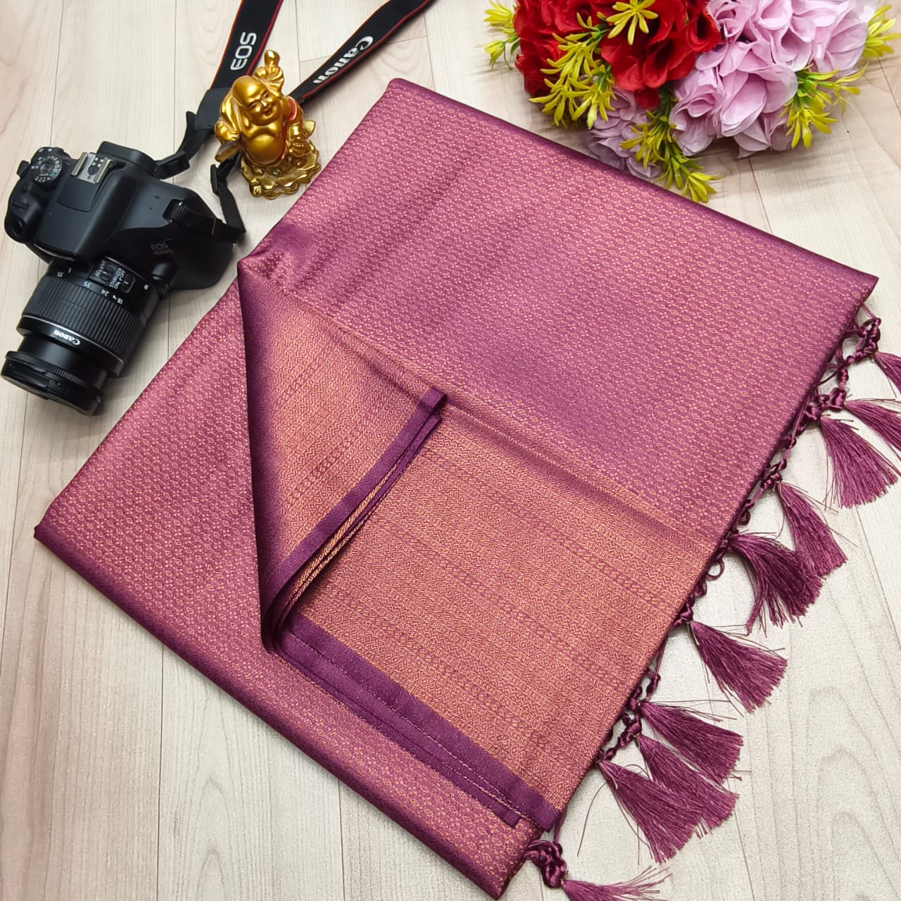 Product Image - Premium Copper Softy Silk Saree