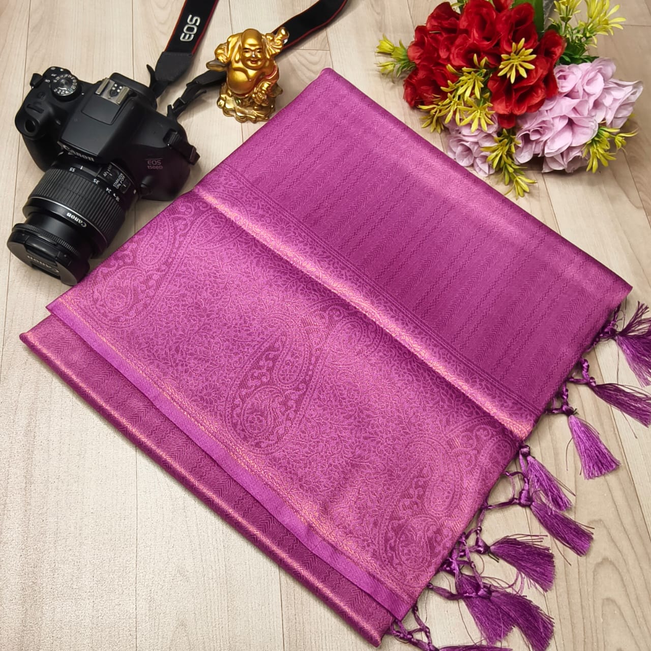 Product Image - Premium Copper Softy Silk Saree