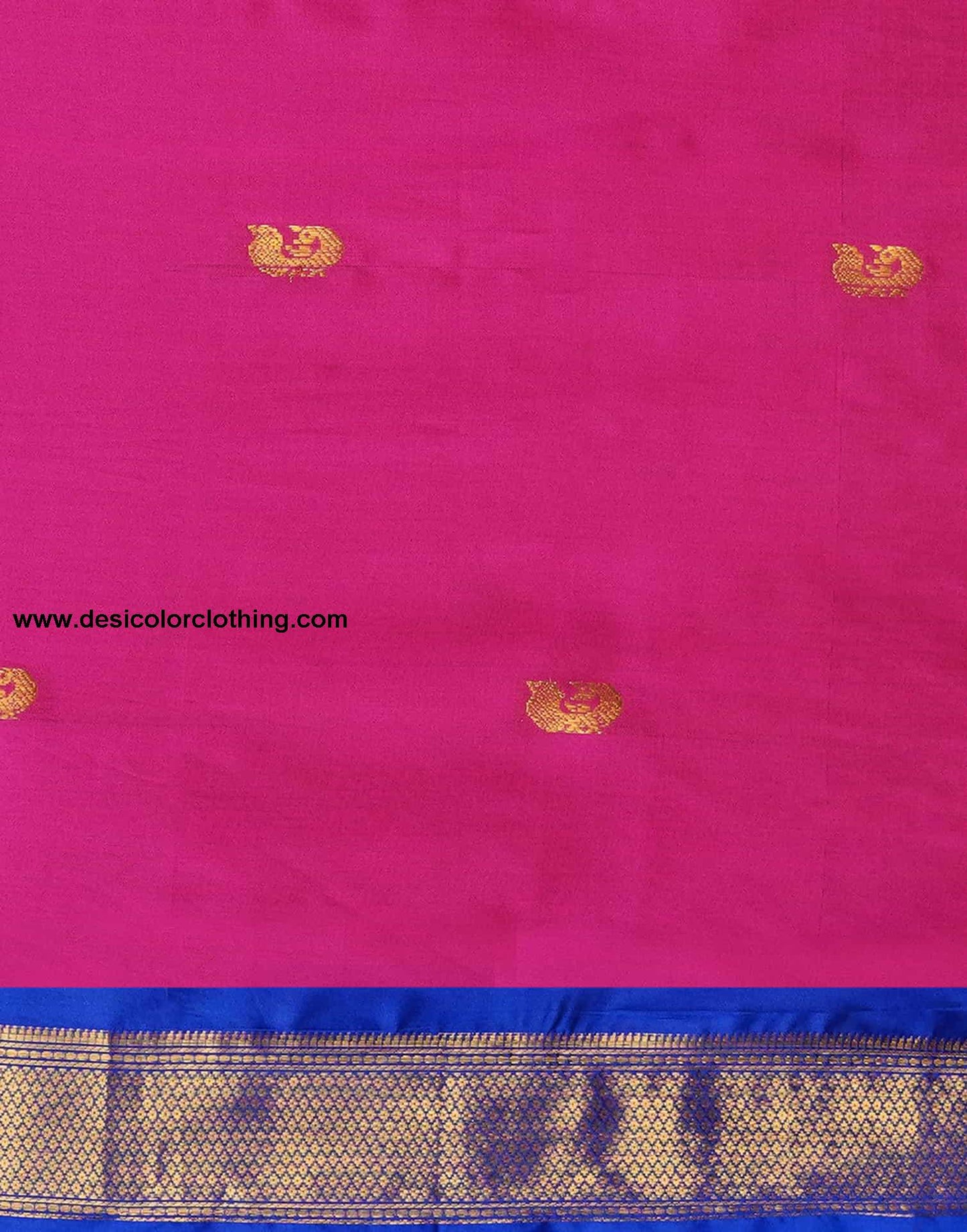 Pink Kanjivaram Silk Woven Saree