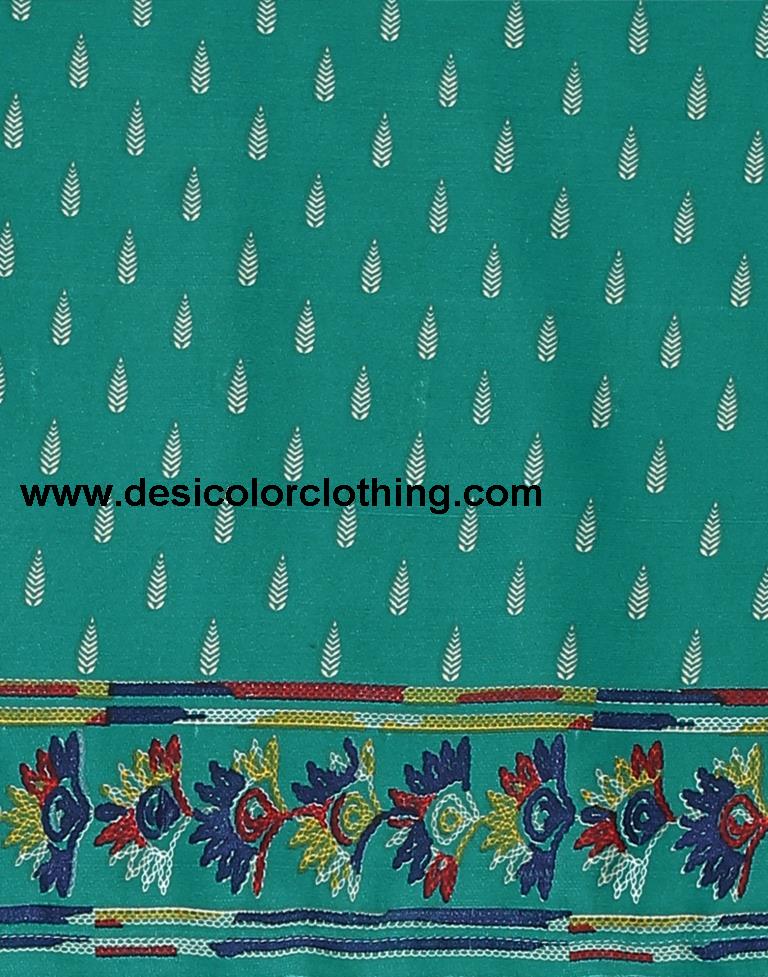 Printed Unstitched Salwar Suit Material