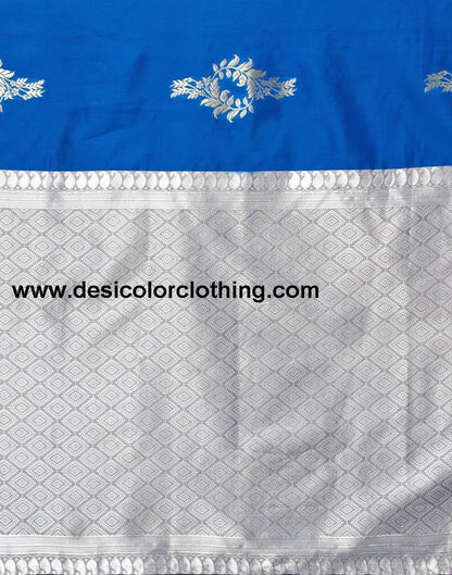 Blue Silk Saree