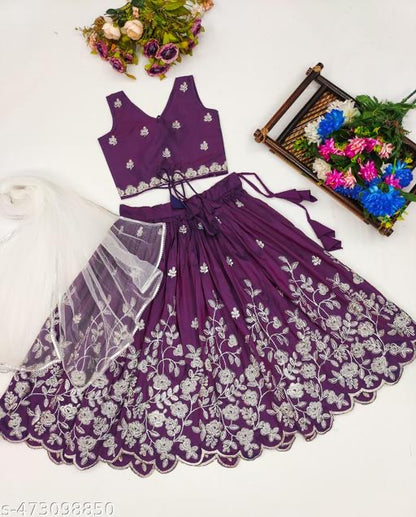 Product Image - Designer Kids Lehengas: Trendy Ethnic Wear for Girls - 2