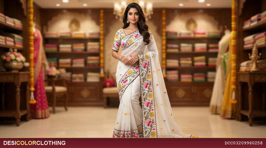 Product Image - Elegant Designer Heavy Wedding Sarees for a Timeless Look - 1