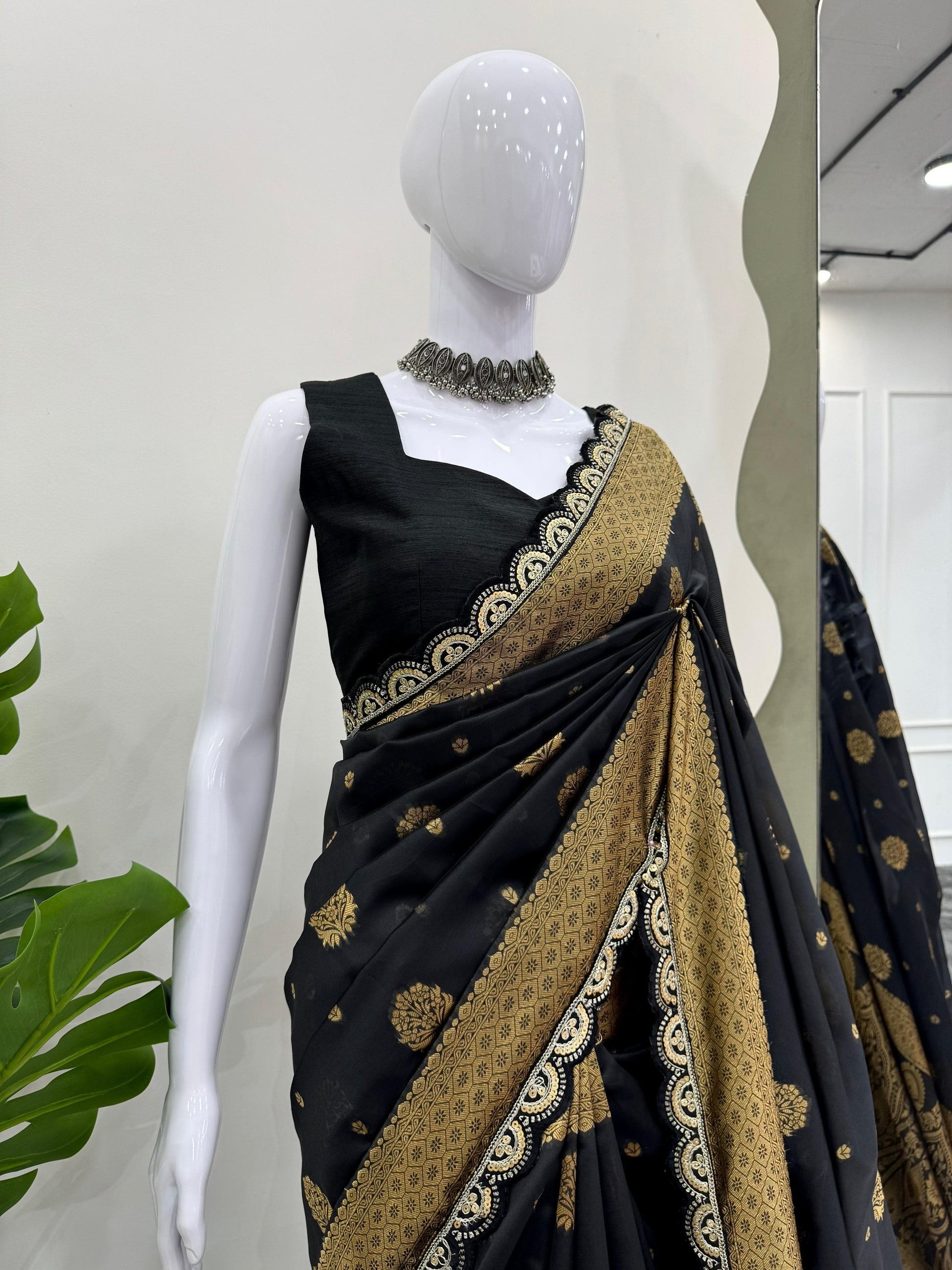 Product Image - Exquisite Designer Saree in Elegant Kota Silk