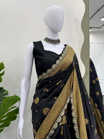 Product Image - Exquisite Designer Saree in Elegant Kota Silk
