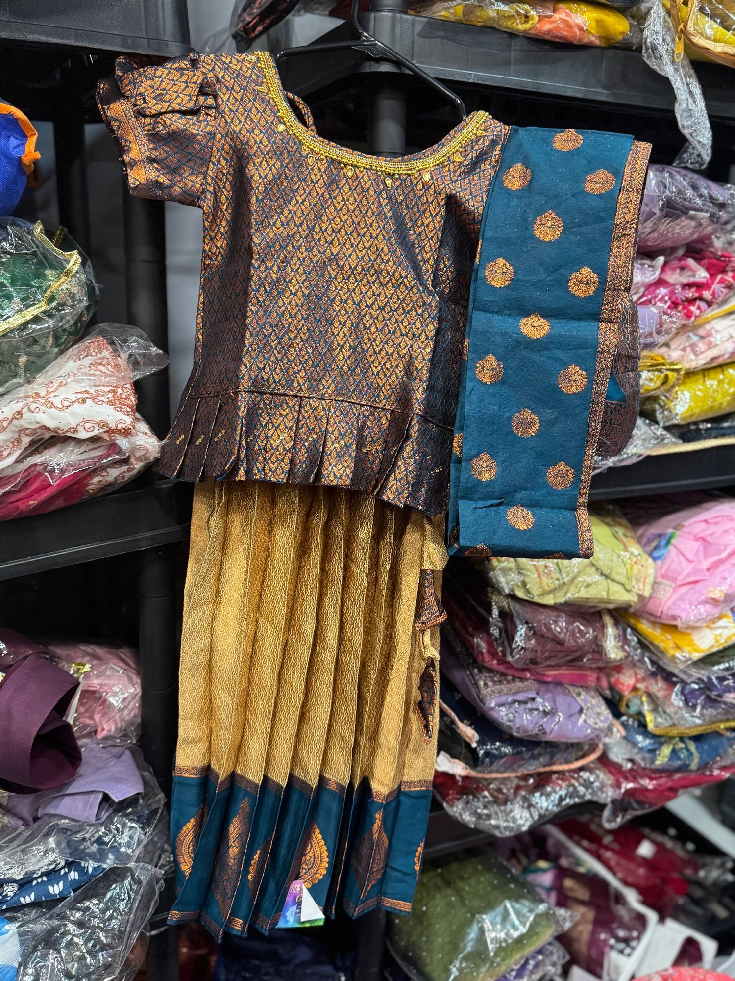 Product Image - Kids pattu Lehengas - 1