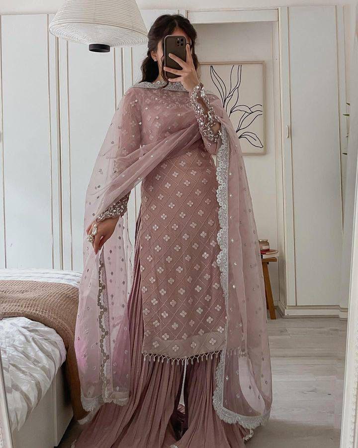 Designer Palazzo Suits for Women | Party & Wedding Wear Canada DesiColorClothing