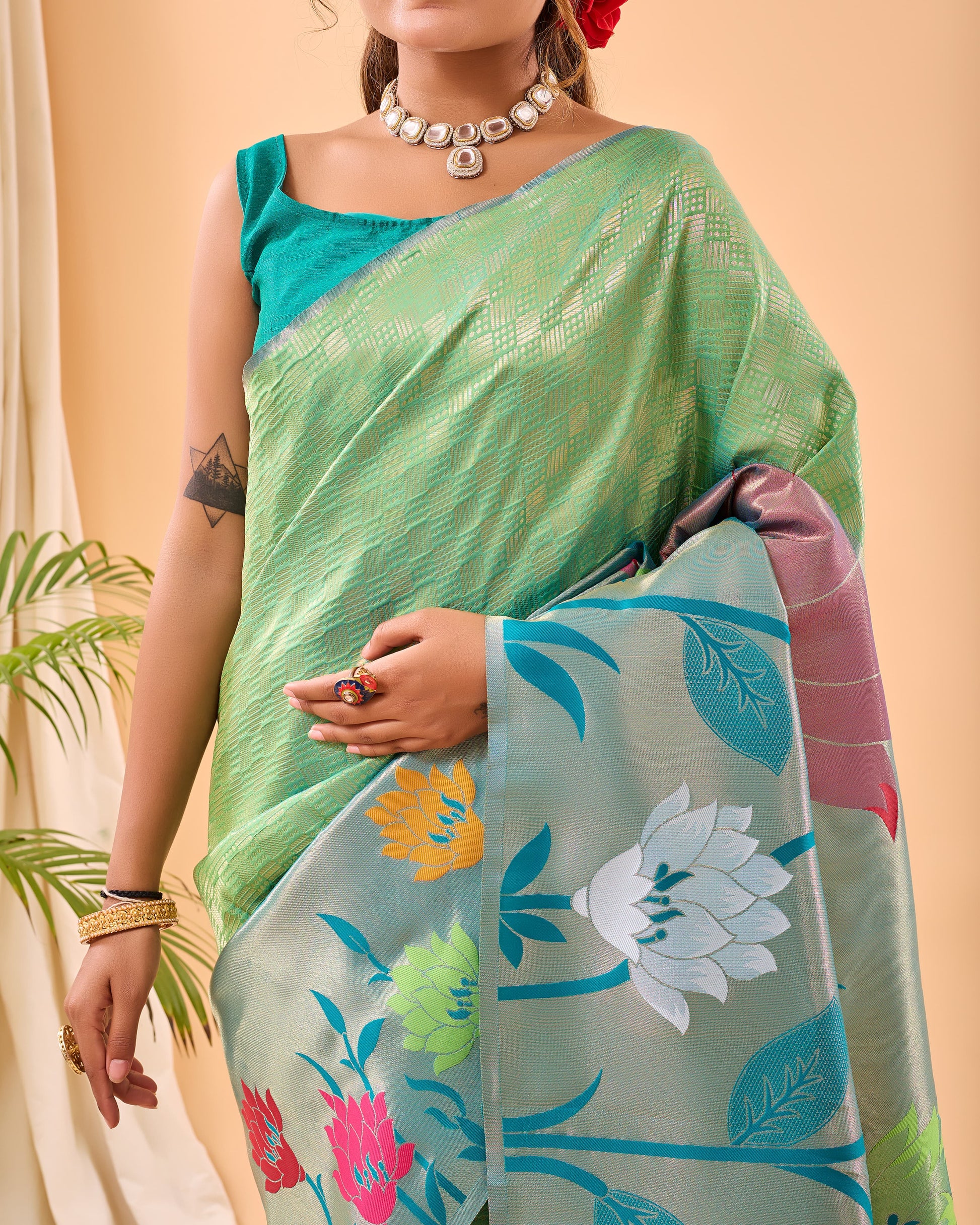 Product Image - Exquisite Pure Paithani Silk Saree - Festive & Wedding Collection