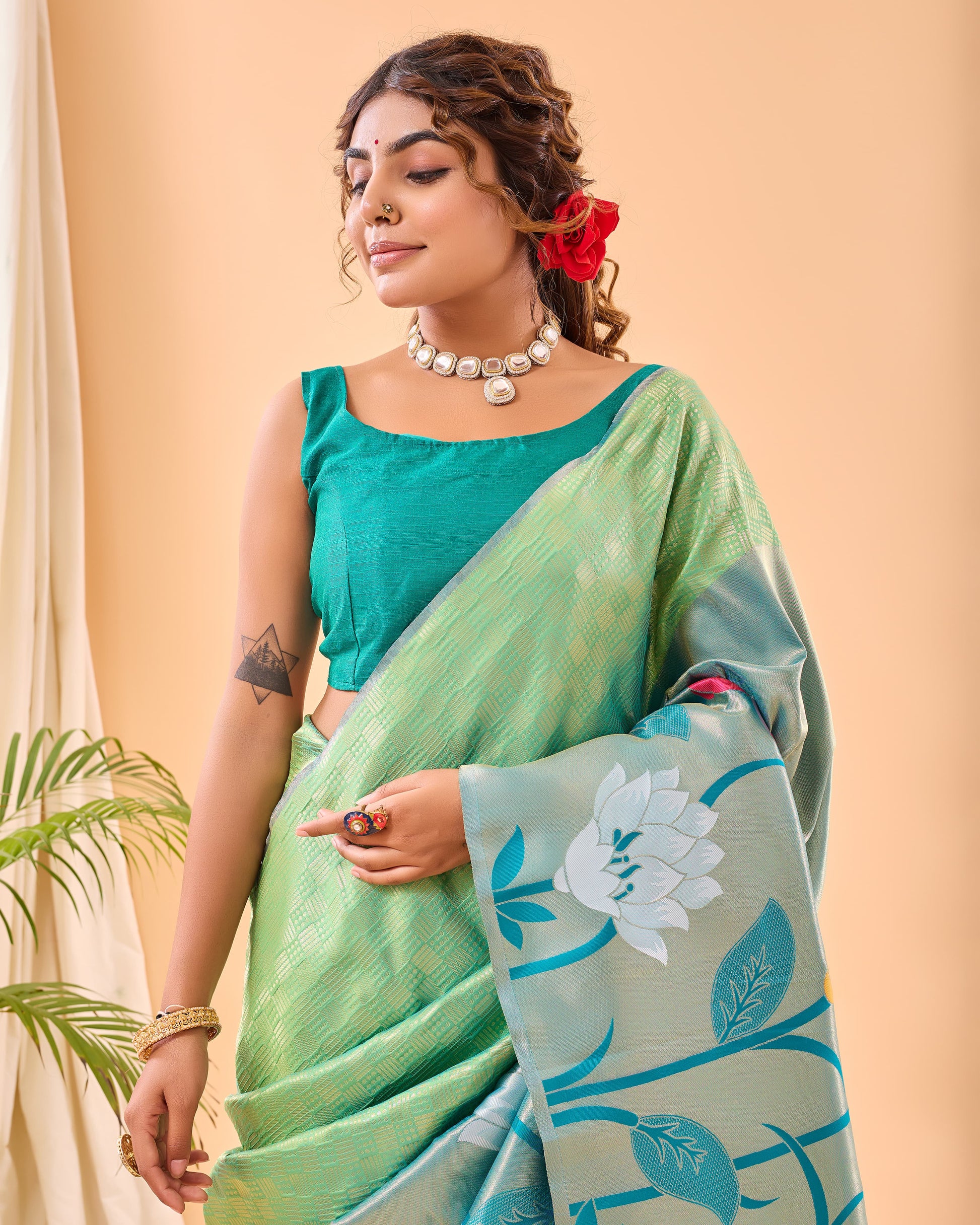 Product Image - Exquisite Pure Paithani Silk Saree - Festive & Wedding Collection