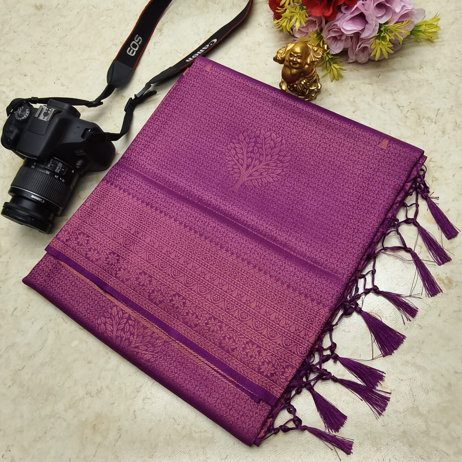 Product Image - Premium Copper Softy Silk Saree