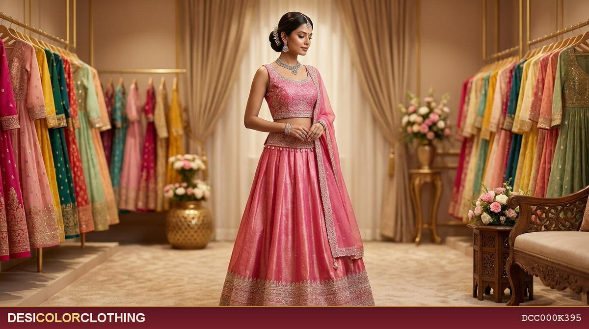Product Image - Kids fancy lehengas for wedding - 2