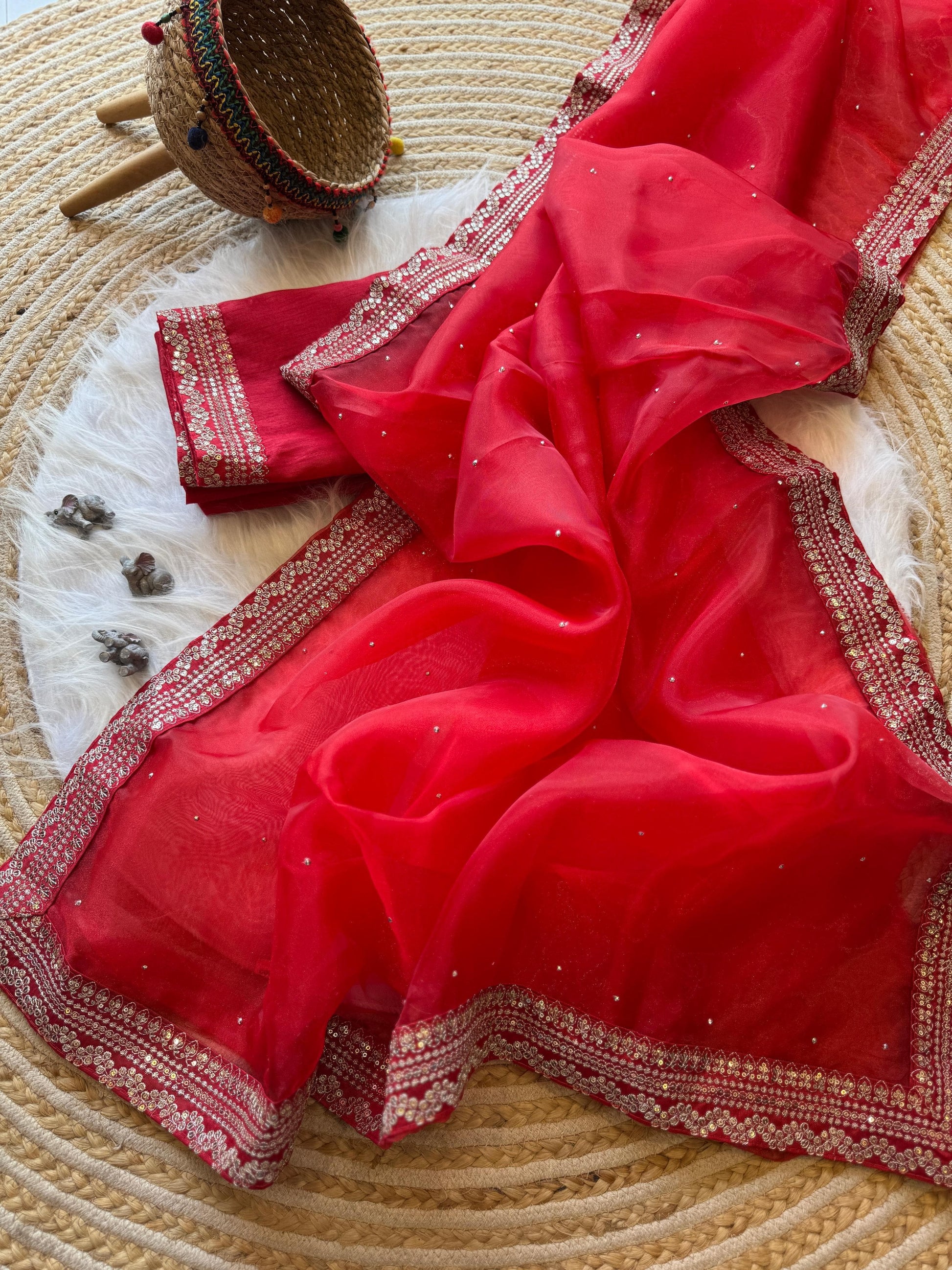 Product Image - Leela Exclusive Organza Silk Saree