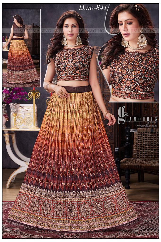 Product Image - Designer Wedding Saree & Lehenga - Ethnic Georgette Festive Wear