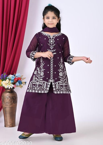 Product Image - Designer Kids Plazzo Suits - Trendy and Comfortable Apparel for Your Little Ones - 9