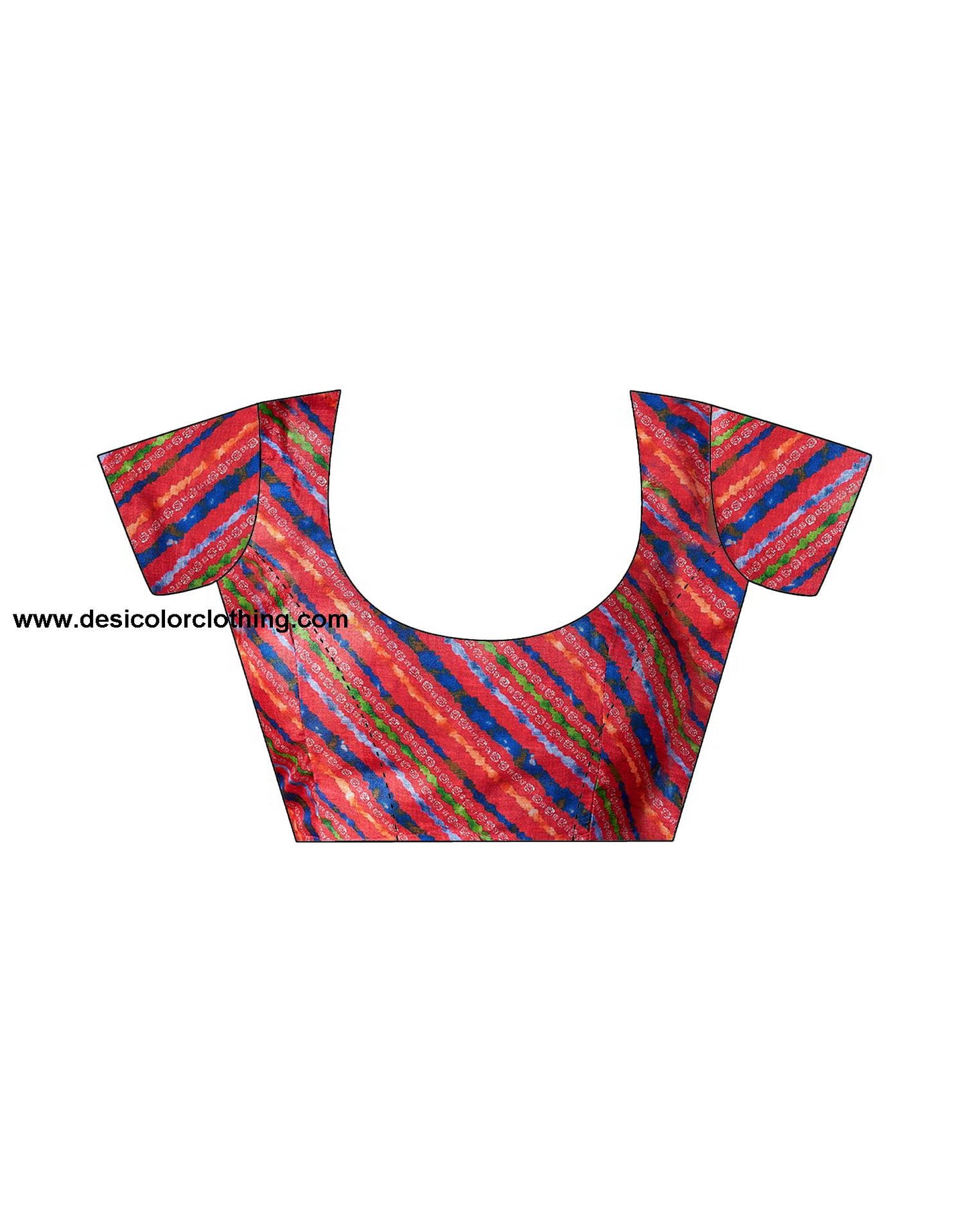 Blue Linen Plain Saree