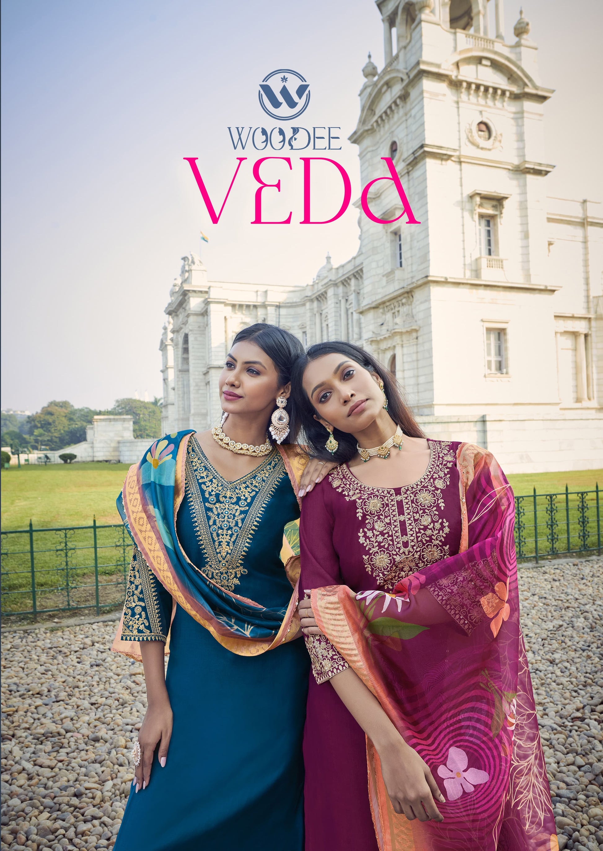Product Image - Elegant VEDA Designer Saree - Premium Festive Attire
