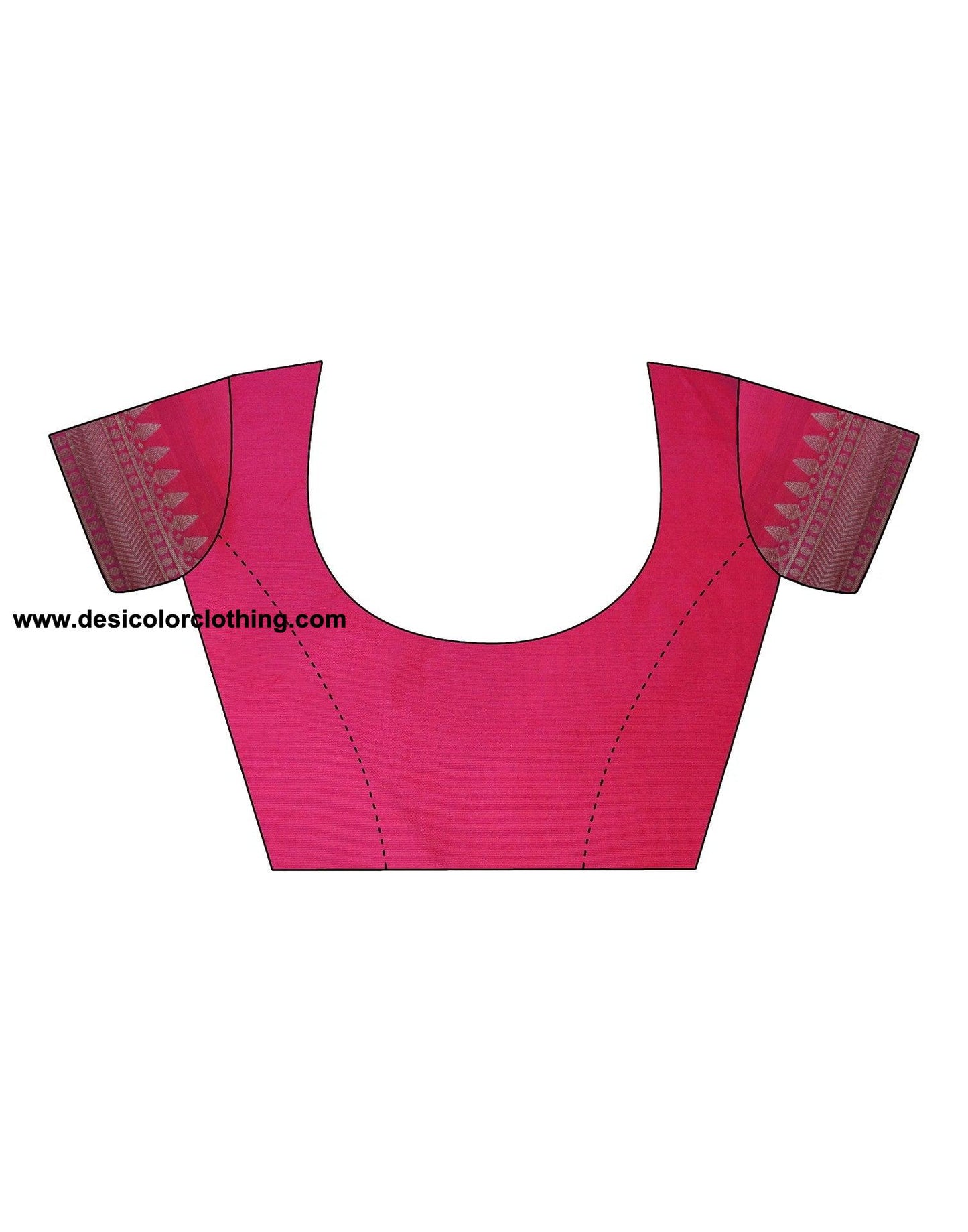 Pink Banarasi Silk Woven Saree