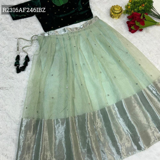 2-Piece Fully Stitched Lehengas - Effortless Elegance for Every Occ... - photo 3 of 3 - DesiColorClothing