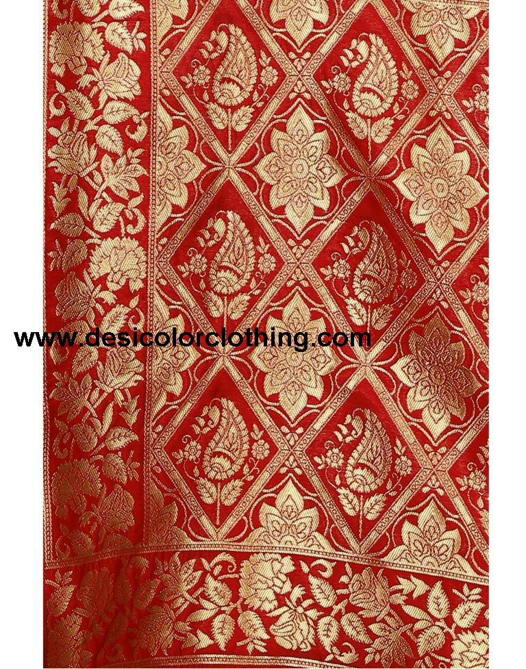 Black Coloured Poly Silk Jacquard Partywear saree