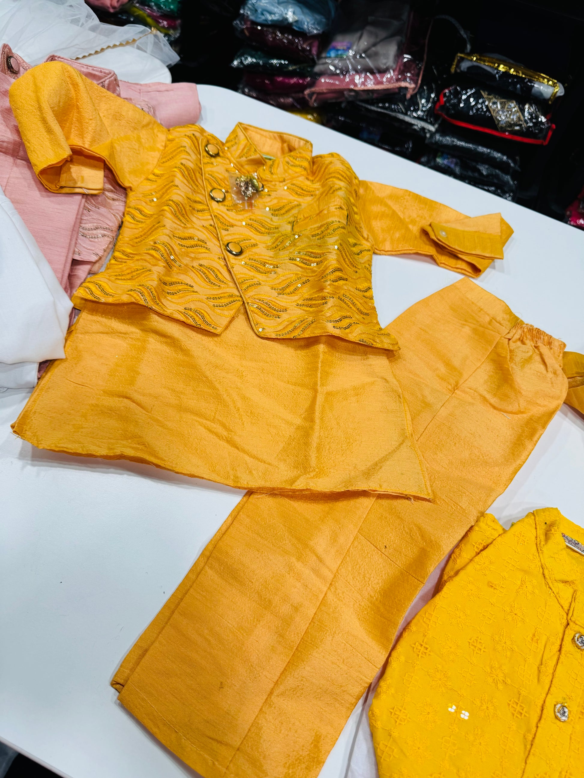 Kids Boys Party Wear Suits | Stylish Wedding & Festive Outfits for Boys Online DesiColorClothing