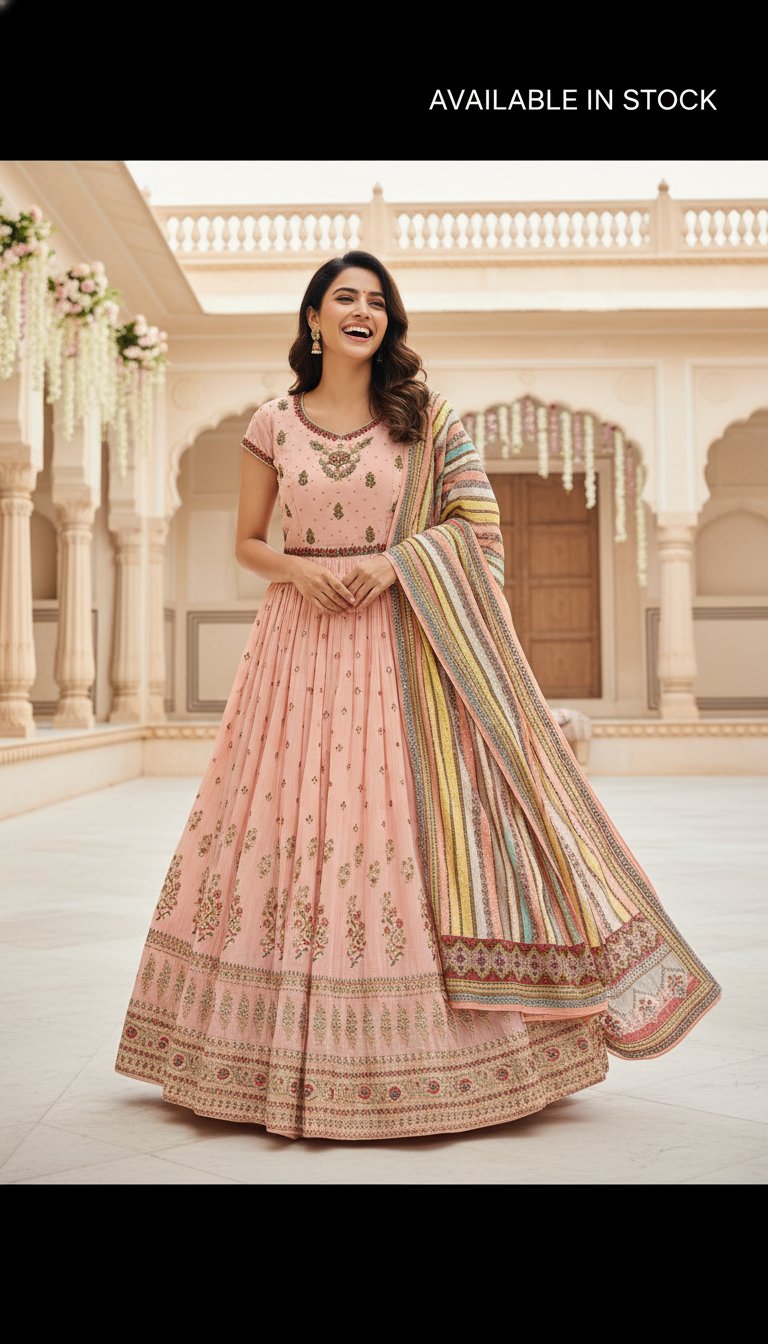 Product Image - Elegant Designer Anarkali Suit for Special Occasions - 2