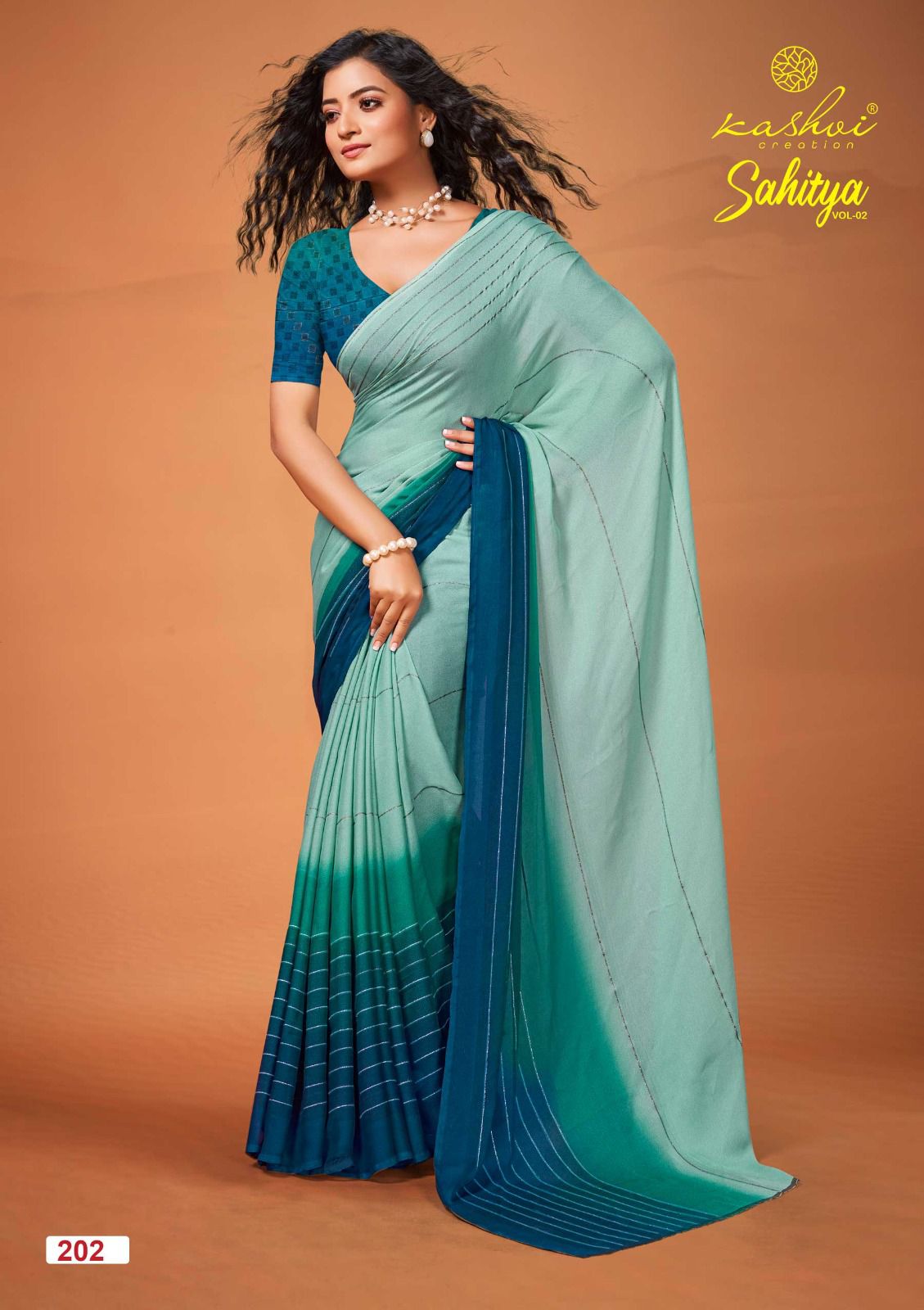 Product Image - KASHVI CREATION Designer Saree - Georgette Fabric, Festive Wear, Wedding Saree