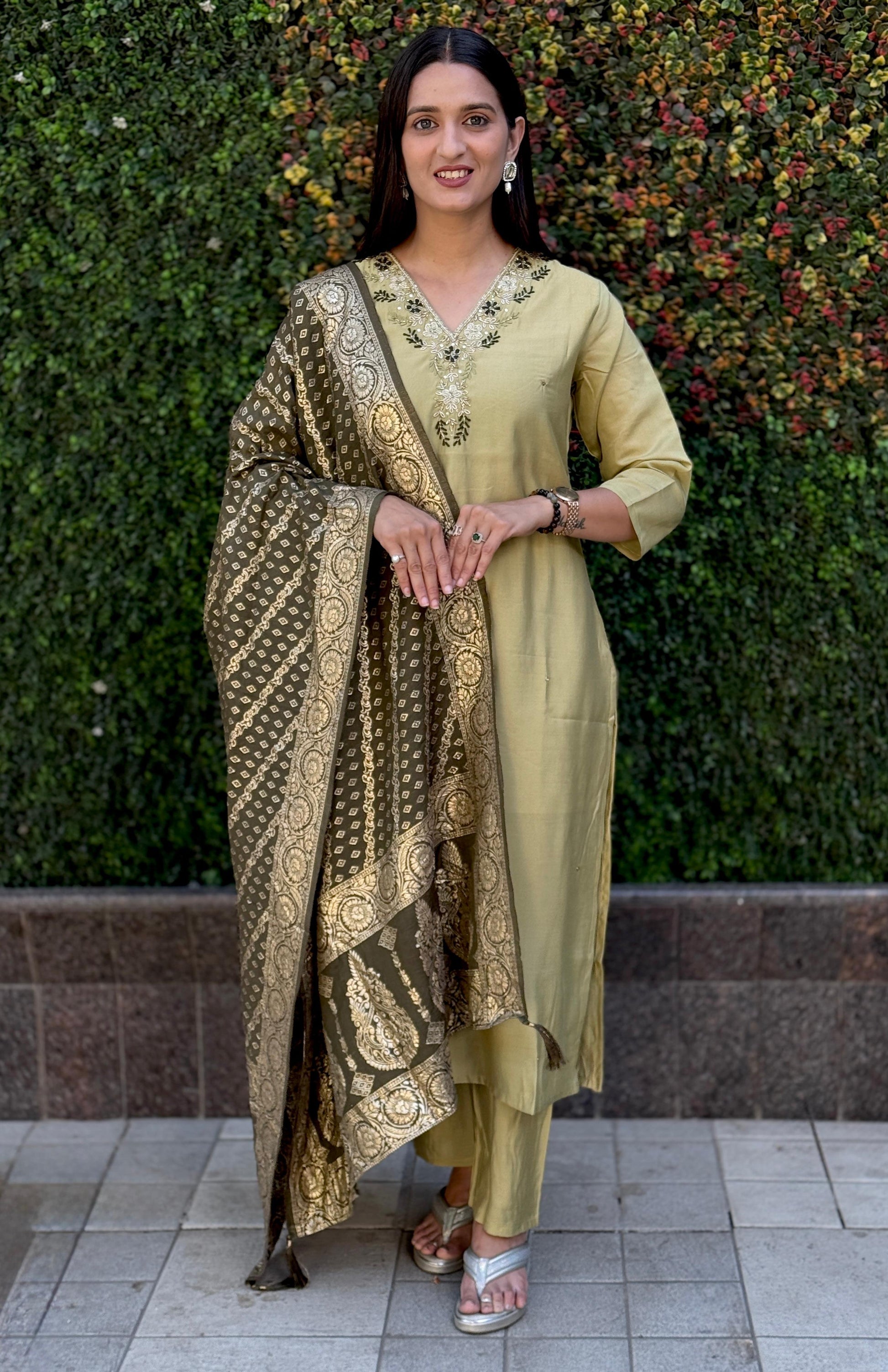 Product Image - Designer Kurti Pent Dupatta