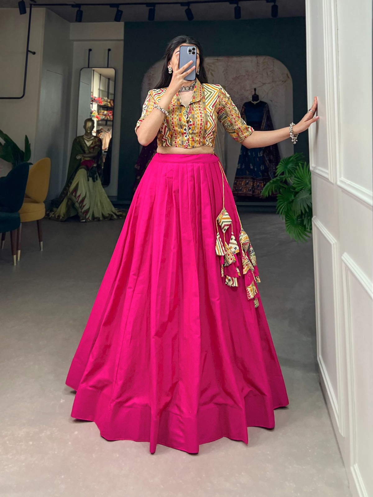 Product Image - Stylish Cotton Co-ord Set for Festive Wear