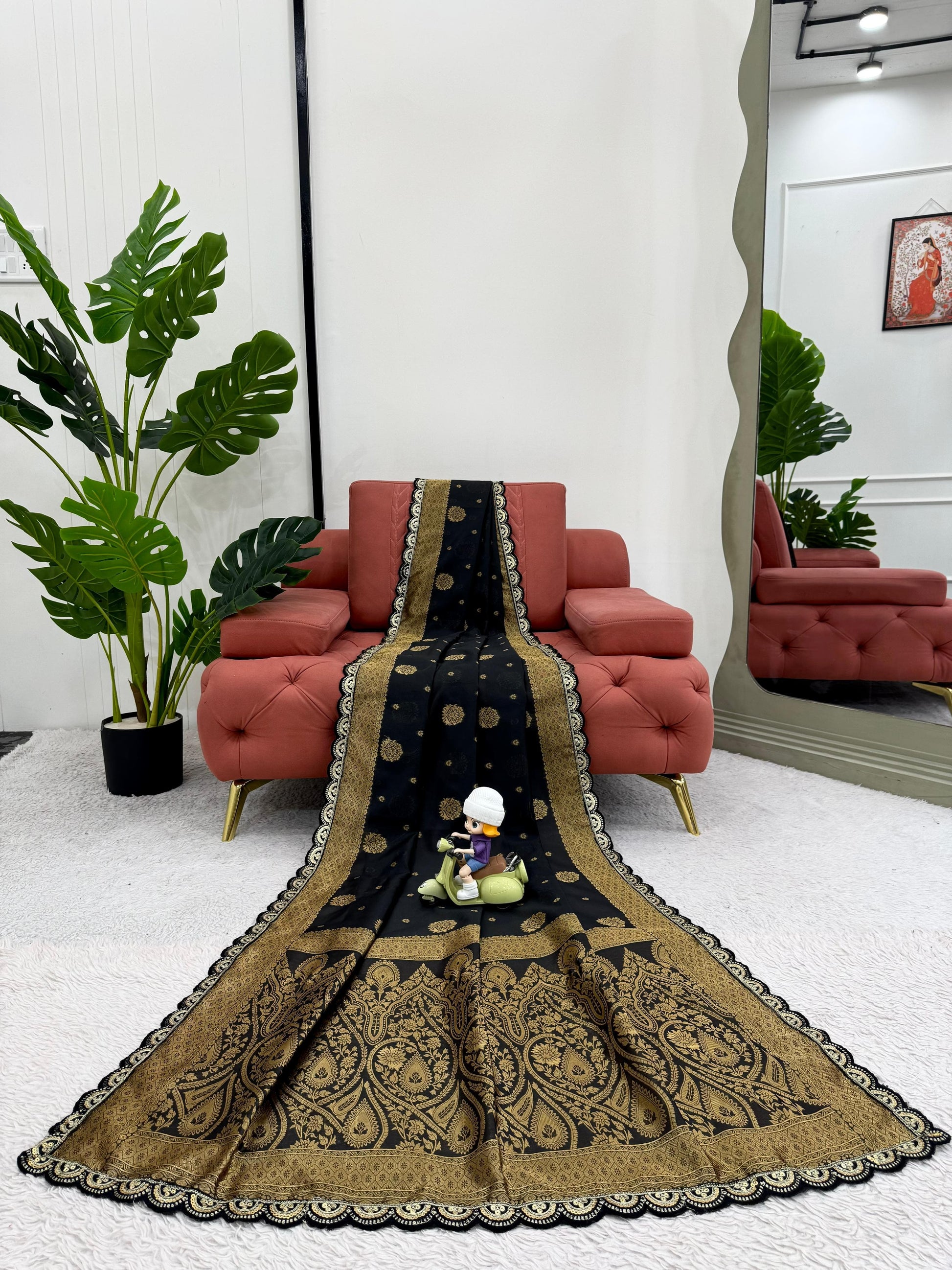 Product Image - Exquisite Designer Saree in Elegant Kota Silk