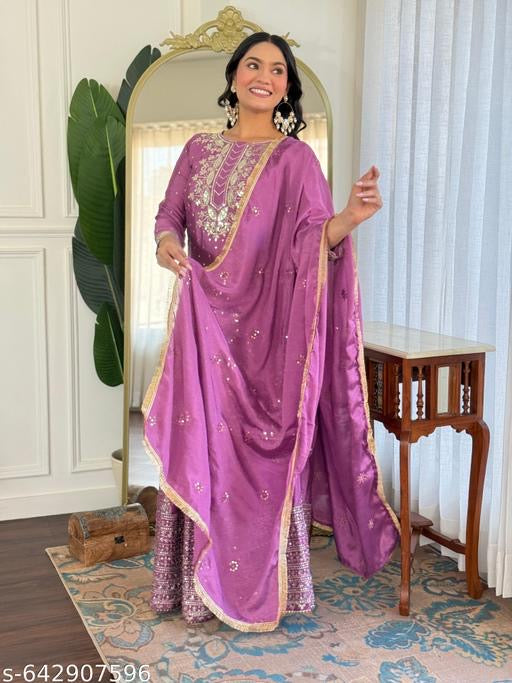 Product Image - Elegant Designer Palazzo Suits for Weddings - 3