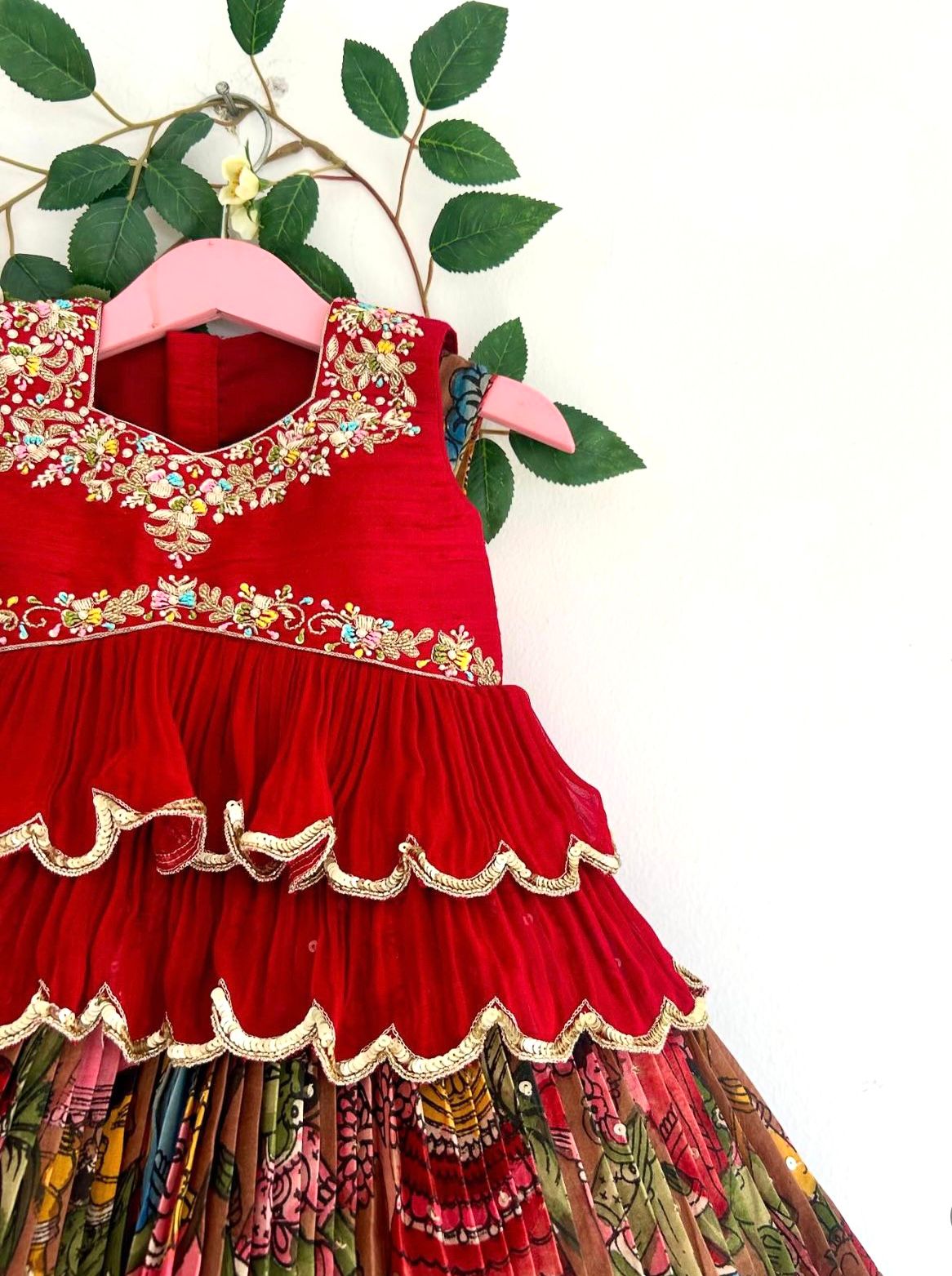 Product Image - Designer Kediya Style Lahenga Set - Ready to Wear Ethnic Wear