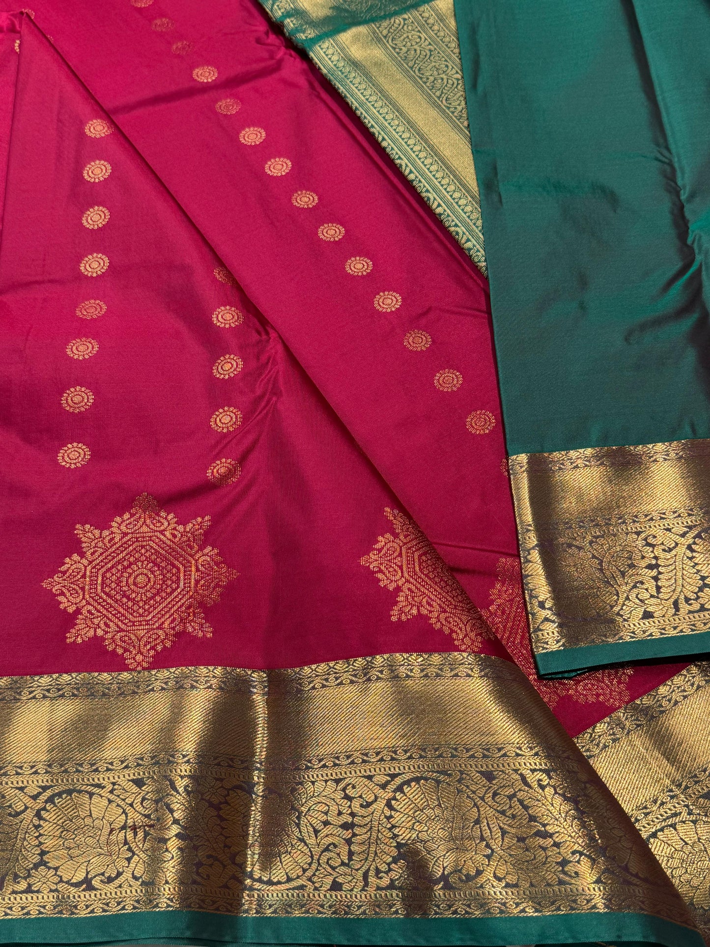 Product Image - Designer Semi Kanchi Georgette Saree
